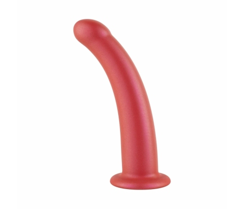 No-Parts Brandon Model with Stable Base Red 17.7 cm Silicone