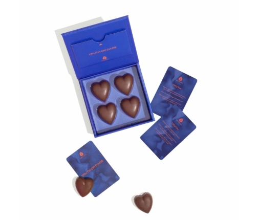 The Oh Collective Date Night Bonbon Caramel Chocolate 4pcs With Botanicals
