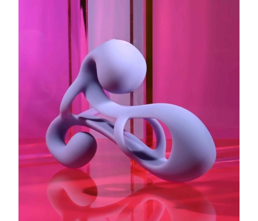 Playboy Fantasy Cage Wearable Vibrator Lavender 13.6cm Waterproof