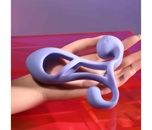 Playboy Fantasy Cage Wearable Vibrator Lavender 13.6cm Waterproof