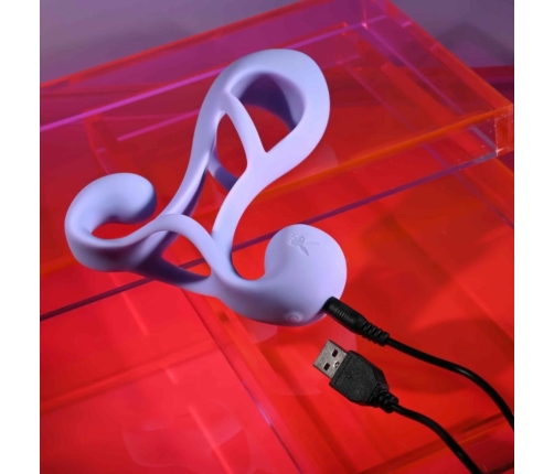 Playboy Fantasy Cage Wearable Vibrator Lavender 13.6cm Waterproof