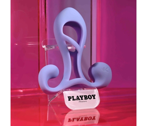 Playboy Fantasy Cage Wearable Vibrator Lavender 13.6cm Waterproof