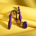 Playboy This & That Double-Ended Vibrator Purple 10 Modes Waterproof