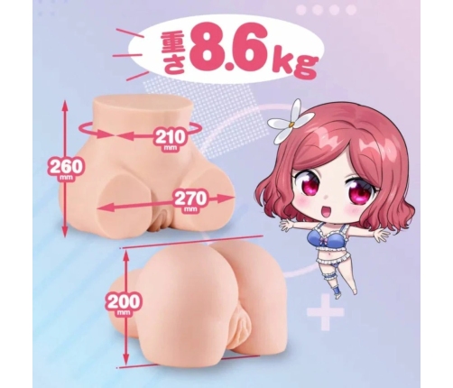 Seiraku Toys The Three Ages Intimate Machine Peach - Triple Texture System