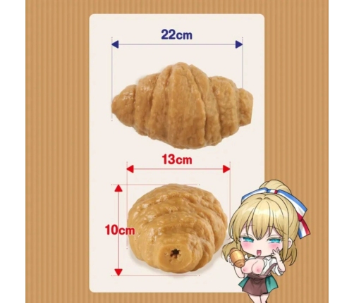 Seiraku Toys Bread of Ecstasy Intimate Device Croissant Shape Compact