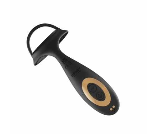 HoneyPlayBox Cyrus Pro Thrusting Anal Massager Black Silicone App-Controlled