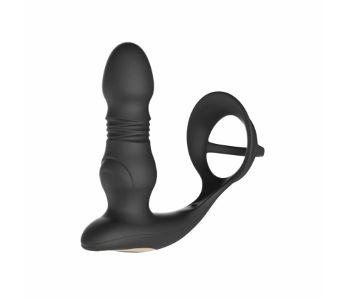 HoneyPlayBox Cyrus Pro Thrusting Anal Massager Black Silicone App-Controlled