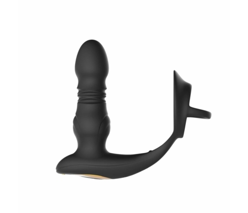 HoneyPlayBox Cyrus Pro Thrusting Anal Massager Black Silicone App-Controlled