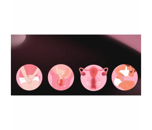 Honey Play Box PUFF Smart Kegel Trainer Red - Adjustable App-Controlled System