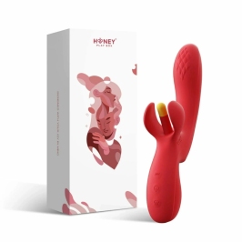HoneyPlayBox Fortexa Red - Precision A-Spot Tapping Device, App Control