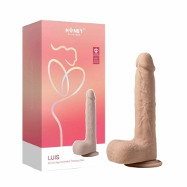 HoneyPlayBox Luis Thrusting Intimate Machine with Warming, 22 cm, Silicone