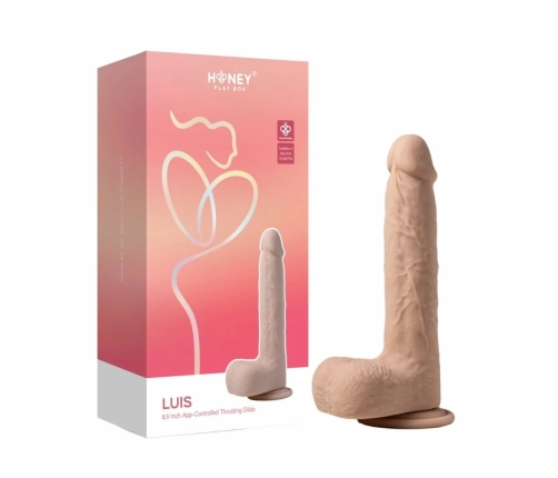 HoneyPlayBox Luis Thrusting Intimate Machine with Warming, 22 cm, Silicone