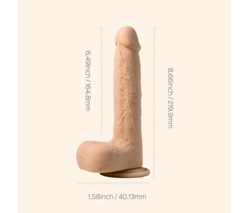 HoneyPlayBox Luis Thrusting Intimate Machine with Warming, 22 cm, Silicone