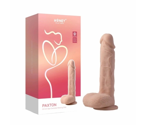 HoneyPlayBox Paxton Rotating & Vibrating Intimate Machine 21.9 cm Silicone