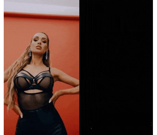 Obsessive Dominna Black Chemise & Thong Set Wetlook Mesh Lacing