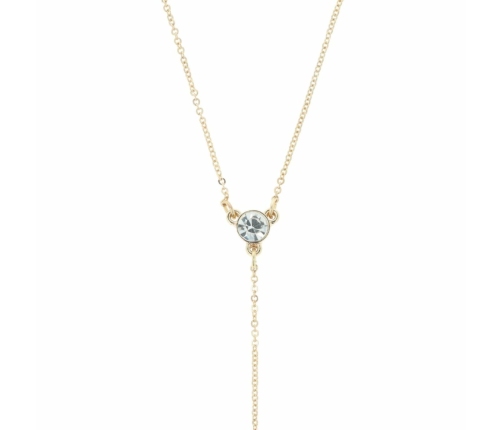 Otazu Twin Crystal Bodychain Transparent - Elegant Adjustable Jewelry One Size