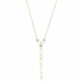 Otazu Pearl Anklet Cream - Elegant Adjustable Chain with Pearls One Size