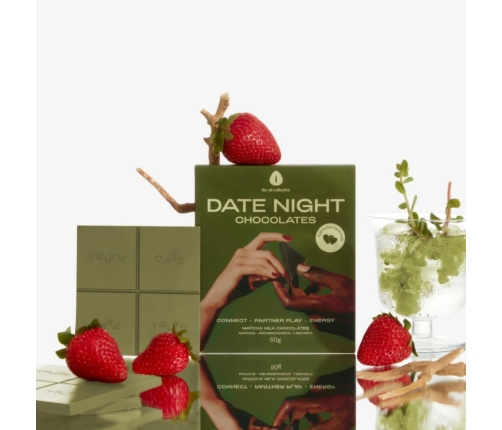 The Oh Collective Date Night Chocolate Matcha - Botanical Chocolate Experience