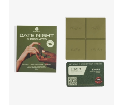 The Oh Collective Date Night Chocolate Matcha - Botanical Chocolate Experience