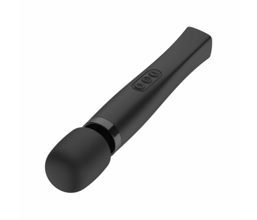 MyMagicWand Wand Vibrator Medium Black - 28 Modes, Rechargeable, IPX5