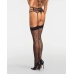 Obsessive Isinne Garter Stockings Black - Elegant Semi-Transparent Design S/M/L