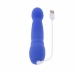 Evolved Disco Diva Vibrator Blue - Illuminated Silicone, 10 Modes, 15.2 cm
