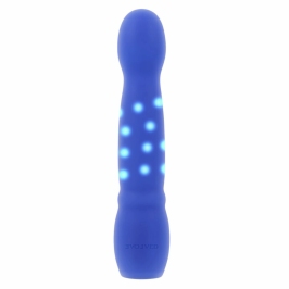 Evolved Disco Diva Vibrator Blue - Illuminated Silicone, 10 Modes, 15.2 cm Evolved Disco Diva Vibrator Blue - Illuminated Silicone, 10 Modes, 15.2 cm