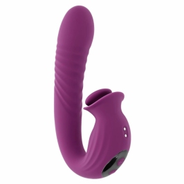 Evolved Deep Ecstasy Rabbit Vibrator Magenta - Thrusting & Rotating System Evolved Deep Ecstasy Rabbit Vibrator Magenta - Thrusting & Rotating System