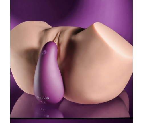 Gender X BJ Buddy Vibrator Burgundy - Compact Waterproof Intimate Device