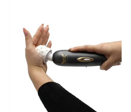 Pixey Exceed V2 Wand Massager - Powerful Adjustable System, White