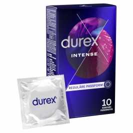 Durex Intense Orgasmic Sensation Condoms 10-Pack with Stimulating Texture