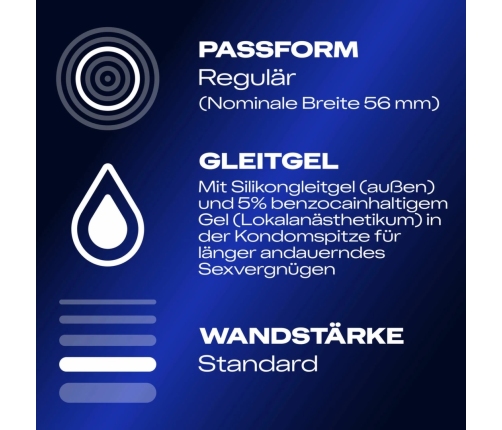 Durex Intense Orgasmic Sensation Condoms 10-Pack with Stimulating Texture