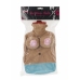 Out of the Blue Hot Water Bottle Soft Cover Bust Shape 1L Pink