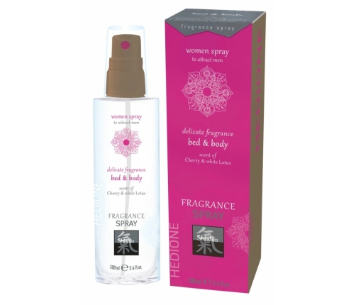 Cobeco Pheromone Fragrance Spray Cherry & White Lotus for Women 50ml