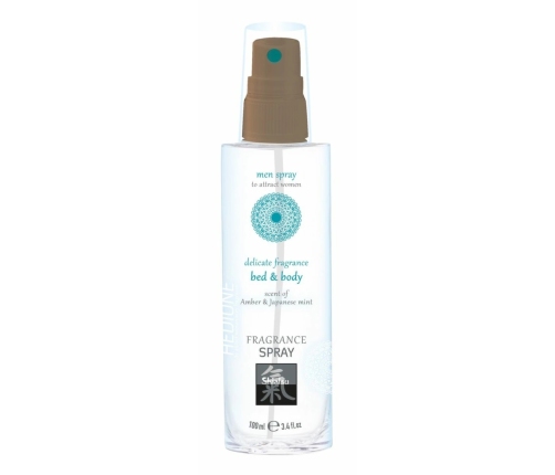 HOT Pheromone Bed & Body Spray for Men Amber & Japanese Mint 50ml