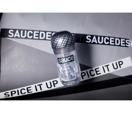 Sauce Black Pepper Advanced Intimate Machine Cup, CyberSkin TPE, 20-28mm
