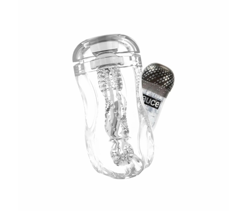 Sauce Black Pepper Advanced Intimate Machine Cup, CyberSkin TPE, 20-28mm