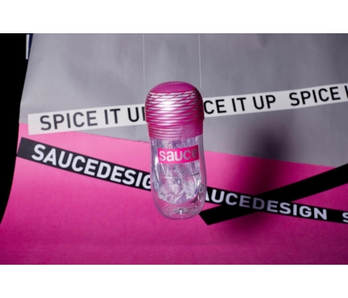 SAUCE Hot Sauce Cup Intimate Machine CyberSkin TPE, Silent, 15-25mm