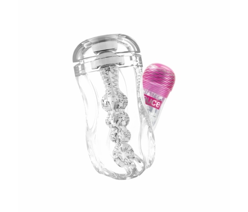 SAUCE Hot Sauce Cup Intimate Machine CyberSkin TPE, Silent, 15-25mm