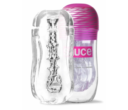 SAUCE Hot Sauce Cup Intimate Machine CyberSkin TPE, Silent, 15-25mm