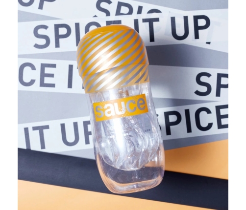 Sauce Honey Intimate Cup - Spiral Texture & Suction System, TPE, 24-28mm