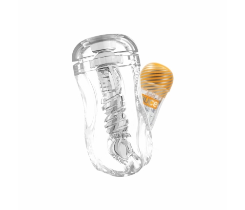 Sauce Honey Intimate Cup - Spiral Texture & Suction System, TPE, 24-28mm