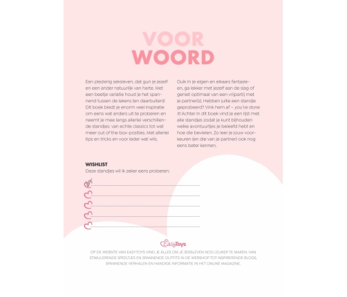 Boekenkast Kamasutra Bucketlist Book - 75 Illustrated Position Ideas, Dutch Edition