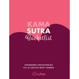 Boekenkast Kamasutra Bucketlist Book - 75 Illustrated Position Ideas, Dutch Edition