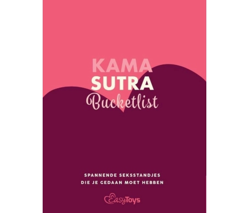 Boekenkast Kamasutra Bucketlist Book - 75 Illustrated Position Ideas, Dutch Edition