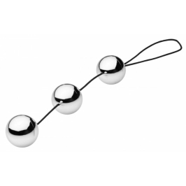 Trilogy Weighted Kegel Exercise Balls with Nylon Cord - ABS Plastic, 3pcs