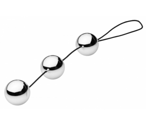 Trilogy Weighted Kegel Exercise Balls with Nylon Cord - ABS Plastic, 3pcs