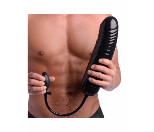 XR Brands Master Series XXL Inflatable Black Intimate Device 32 cm