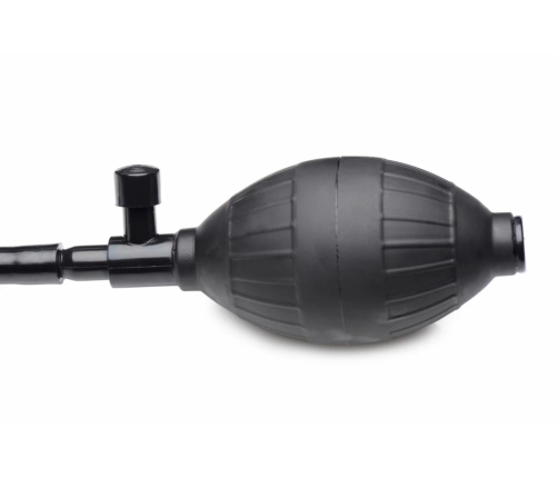 XR Brands Master Series XXL Inflatable Black Intimate Device 32 cm
