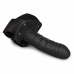 Size Matters Hollow Silicone Support System - Adjustable, Black, 15 cm
